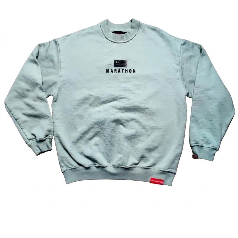 The Marathon Clothing TMC Sweatshirt Green Men’s M Crewneck Pullover